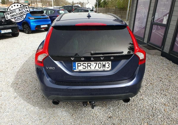 Volvo V60 cena 29900 przebieg: 302000, rok produkcji 2011 z Mirsk małe 631